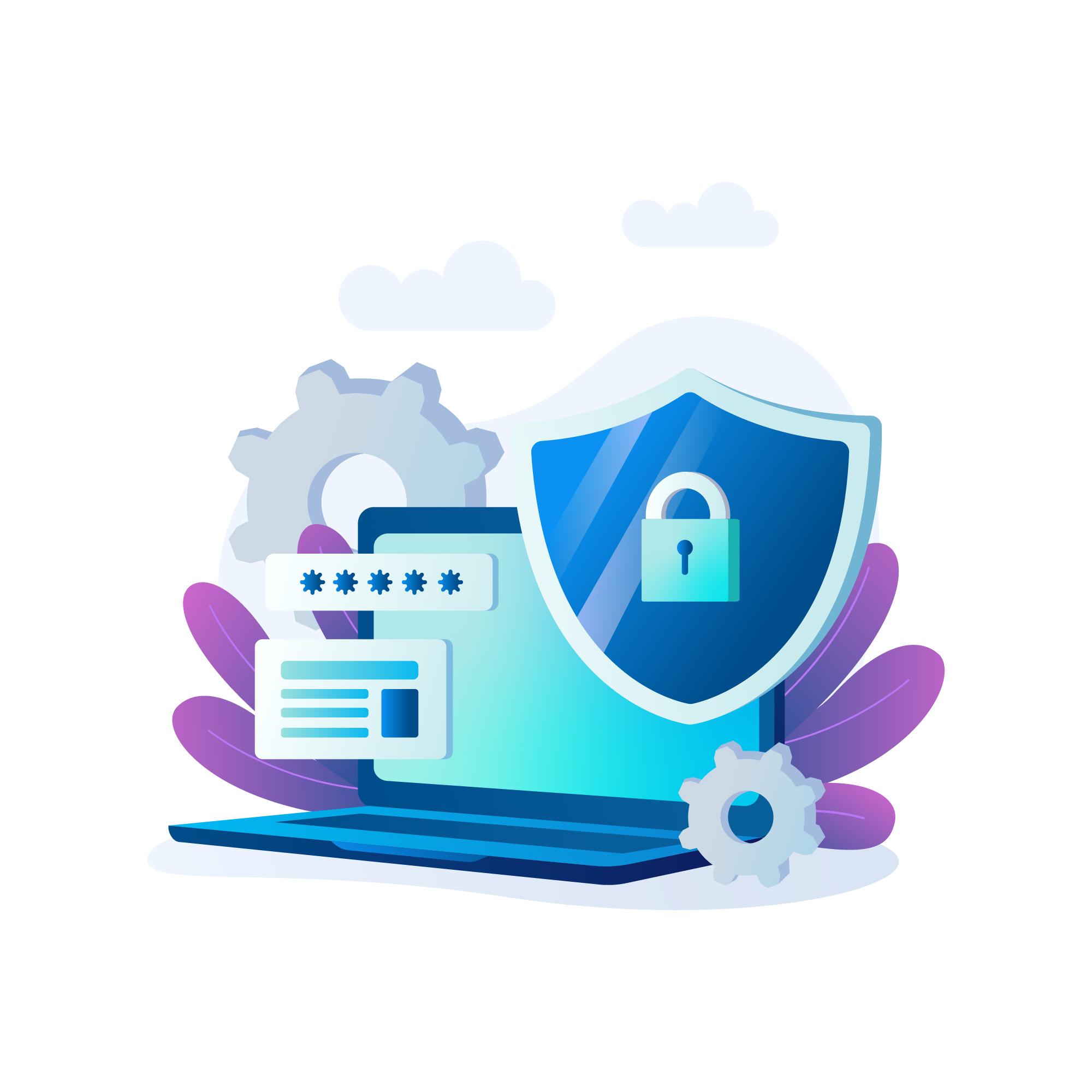 Data Security Illustration